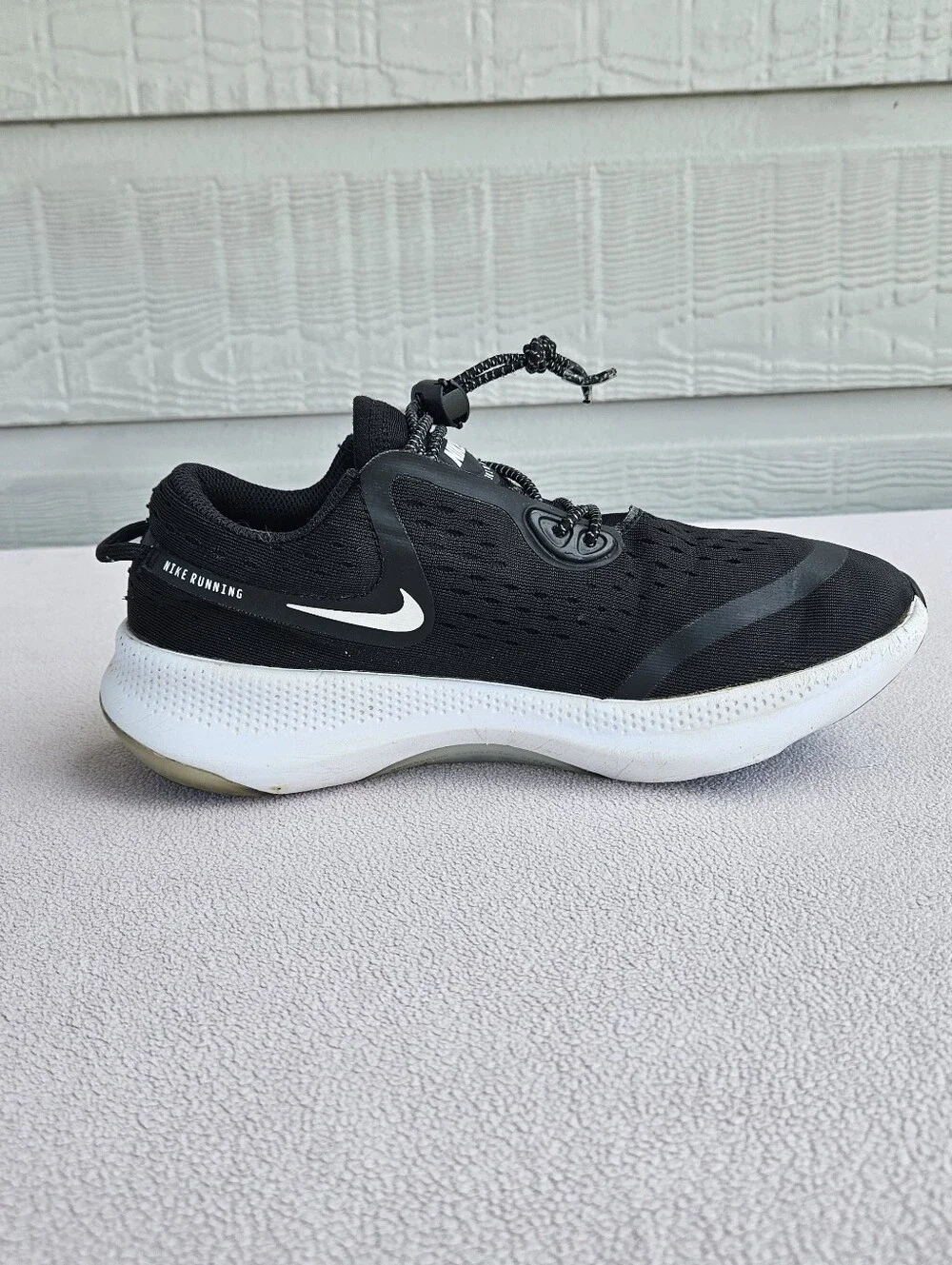 Nike Joyride Dual Run Sneaker Youth SZ 4.5Y Slip-On Black White CN9600-020